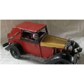 12 Oz. Antique Model 1950-60 Rolls Royce Cars (Red/Yellow) (15"x6"x6")